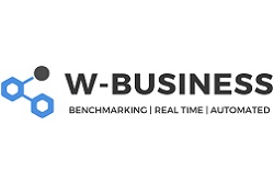 w business logo